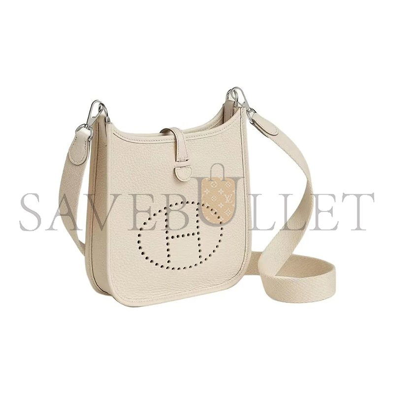 HERMES EVELYNE MINI AMAZON TPM CRAIE PALLADIUM HARDWARE H085945CKBP (18*16*5cm)